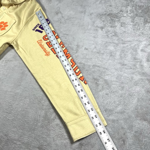 Clemson University Tigers Button Up Long Sleeve Shirt‎ Size Large Spirit Wear - Picture 4 of 10